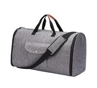 Garment Duffle Bag - 2In1 Garment Duffle Bags, Travel Convertible Weekend Bags | Large Capacity Travel Weekend Bag Convertible Carry On Luggage Bag Men Duffel Bag (Black, Gray, Navy Blue)