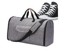 Garment Duffle Bags for Travel,Suit Travel Bags 2 in 1 - Foldable Travel Bag Carry Duffle Bag for Men, Airport Check-in Luggage Checked Bag Convertible