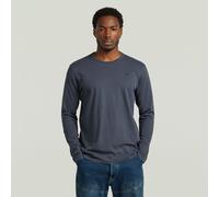 Garment Dyed Chest Logo T-Shirt - Dark blue - Men M