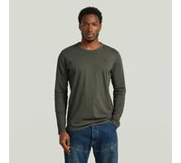 Garment Dyed Chest Logo T-Shirt - Grey - Men XL