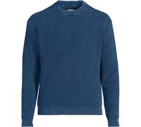 Garment Dyed Cotton Drifter Jumper lands end Navy L