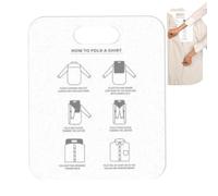 Garment Folding Panel - Plasticss Organizer Sheet, Compact Shirt Folding Tray, Laundry Tidying Board | Quick Fold Helper Plate, Reusable Clothing Flattener Template, Wardrobe Arrangement Tool