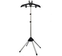 Garment Hanger/Drying Rack/Handheld Clothes Steamer Holder/Fabric Steamer Ironing Steamer Bracket/Pants Hanger/Telescopic Folding Hanger/Garment Steamer Accessories (black)