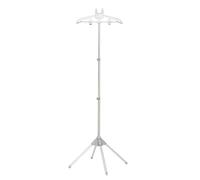 Garment Rack - Upright Holder, Extendable Frame | Multi-Level Clothes Steaming Accessory, Space-Saving Stand For Hanging Apparel, Ironing, Portable Travel And Home