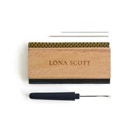 Garment Repair Kit, Jumper Comb Double-Sided, 2 Snag Repair Needles & Latch Hook - Lint & Pill Remover for Wool, Cashmere, Knits - Fabric Shaver Tool Set for Clothes, Blankets & Upholstery