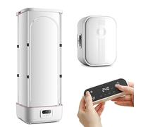 Garment Steamer, 900W Vertical Automatic Wireless Steam Iron with Folding Clothes Machine and Electric Drying Rack for Easy Fabric Care and Wrinkle Removal