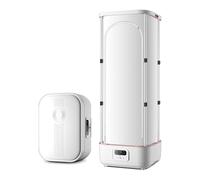 Garment Steamer Wireless Vertical Steam Iron with Collapsible Design and Wrinkle Removal Clip for Clothes & Fabrics - Automatic and Efficient Care
