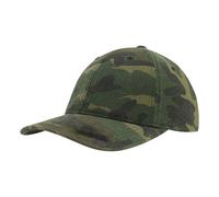 Garment Washed Camo Baseball Cap Pack of 2 Flexfit Dark Green L/XL