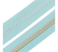 Garment Zipper 5# Purple Light Gold/Black Colored/Pink Gold Nylon Zipper Tape, Length 4/5/2m Plastic Zips for The Meter(Green Light Gold,4Meters)
