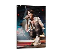 GARMERS Dolores O'Riordan on Stage Gig Photo Canvas Poster Prints For Home Office Etc. Wall Deco Collections 20x30inch(50x75cm) Frame-style