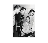 GARMERS Million Dollar Quartet Canvas Poster Prints For Home Office Etc. Wall Deco Collections 16x24inch(40x60cm) Unframe-style