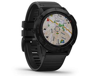 Garmin 010-02157-00 Fenix 6X Pro, Premium Multisport GPS Watch, features Mapping, Music, Grade-Adjusted Pace Guidance and Pulse Ox Sensors, Black