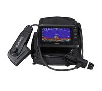 Garmin 010-02684-30 Panoptix PS22-IF Ice Fishing Bundle with ECHOMAP UHD2 73sv, Panoptix PS22-IF Transducer and Pole-Free Transducer Rotation System