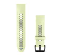 Garmin 010-14506-01 Silicone Quickfit Watch Strap 20mm Citron/Willow 1 Pc