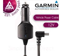 Garmin 12V In-Car Charger Power Cable│For Nuvi-Zumo-Dezl-DriveAssist-eTrex-VIRB