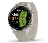 Garmin Approach S50 Golf GPS Golf Watch, Ivory, 43mm | American Golf