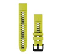 Garmin 22mm QuickFit watch band, Silicone, Electric Lime