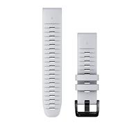 Garmin 22mm QuickFit watch band, Silicone, Whitestone