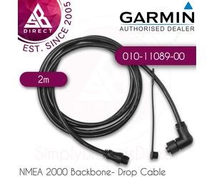 Garmin 2m NMEA 2000 Backbone - Drop Cable│Marine GPS Accessory│010-11089-00