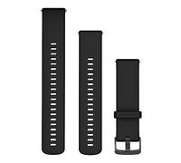 Garmin Quick Release 22 Mm Silicone Strap Black One Size Black / Slate Grey