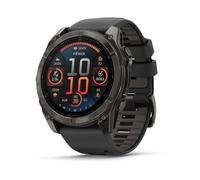 Garmin Fenix 8 3.56 cm (1.4") AMOLED 51 mm Digital 454 x 454 pixels Touchscreen Titanium Wi-Fi GPS (satellite)