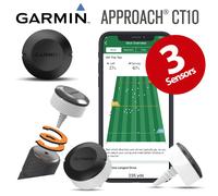 Garmin Approach CT10 Starter Kit, Automatic Club Tracking System, 3 Sensors