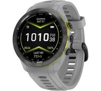 Garmin Approach S70 42 mm - Black Ceramic Bezel with Powder Grey Silicone Strap