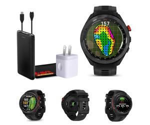 Garmin Approach S70 47MM Golf GPS Fitness Tracker Smartwatch for Men, Lightweight 1.2" Touchscreen AMOLED Display and 42000 Preloaded Courses -Black- Garmin Watches for Men