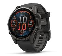 Garmin fenix 8 3.3 cm (1.3") AMOLED 43 mm Digital 416 x 416 pixels Touchscreen Black Wi-Fi GPS (satellite)