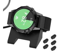 Garmin Charging Dock for Vivoactive 3, Fenix 5/6 X S, Forerunner 955/945/935/255/245, Instinct, Fenix 7/7S/7X, Venu 2 Plus, Move Sport Epix, 5 Dust Plugs