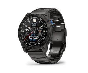 Garmin D2 Mach 1 Pro Aviator Smart Watch with GPS Mobile Map, Aviation Weather, Health & Wellness Features, AMOLED Display and Built-in Flashlight