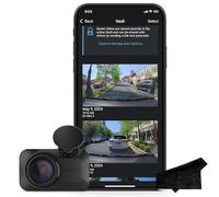 Garmin Dash Cam Mini 3, 1080p, 140-degree FOV, Incident Detection Recording and Signature Series Cloth