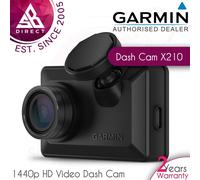 Garmin Dash Cam X210│1440p HD Car Dash Camera│140° Field View│Voice Control