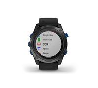 Garmin Descent Mk2i, Watch-style Dive Computer with Air Integration, Multisport Training/Smart Features, Titanium with Black Band