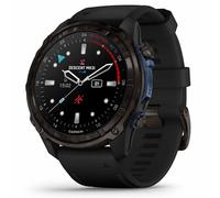 Garmin Descent Mk3i 51mm Smartwatch Titanium Black Silicone Strap
