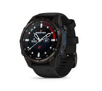 Garmin Descent Mk3i Watch Style-Dive Computer (43mm, Carbon Gray DLC Titanium with Black Silicone Band)