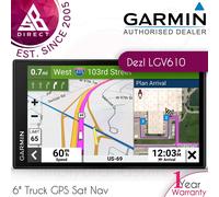 Garmin Dezl LGV610 6" Truck GPS Navigator Sat Nav│EU Map│Live Traffic│Easy Route
