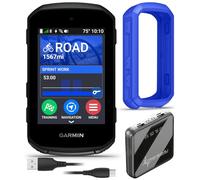 Garmin Edge 850 Compact GPS Cycling Computer, 2.7" Color Touchscreen Display, Bike-Specific Mapping, Advanced Training & Performance Insights + Blue Silicone Case w/ Wearable4U PowerBank Bundle