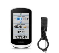 Garmin Edge Explore 2 GPS Computer Power Mount Bundle - Black / White / Power Mount Bundle
