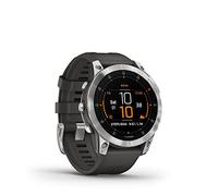Garmin epix Gen 2 Premium Multisport GPS Smartwatch (47 mm), AMOLED Touch Screen, Advanced Health and Training Features, Adventure Watch with up to 16 days battery life, Slate Steel and Black