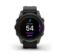 Garmin Epix Pro (Gen 2) Sapphire Edition 42mm Black Strap Smartwatch