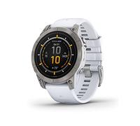Garmin epix Pro (Gen 2) Sapphire Edition, 47mm, High Performance Smartwatch, Advanced Drive Technology, Built-in Flashlight, White Stone