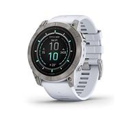 Garmin epix Pro (Gen 2) Sapphire Edition, 51mm, High Performance Smartwatch, Advanced Training Technology, Built-in Flashlight, Whitestone