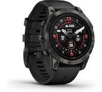 Garmin Epix Pro (Gen 2) Sapphire Edition Smartwatch with Silicone Band, 47 mm Case, Carbon Gray/Black