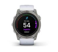 Garmin epix Pro (Gen 2) 3.56 cm (1.4") AMOLED 51 mm Digital 454 x 454 pixels Touchscreen Titanium Wi-Fi GPS (satellite)