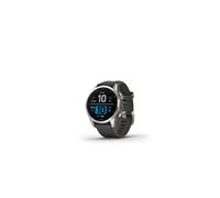 Garmin f?nix 7S Multisport GPS Watch, Stainless Steel with Graphite Band