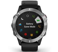 Garmin fēnix 6 (47 mm), Multisport GPS Smartwatch, Advanced Health and Training Features, Ultratough Design Features, Up to 14 days battery life, Black