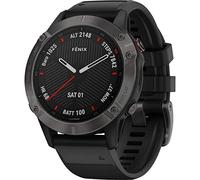 Garmin Fenix 6 Sapphire Multisport GPS Watch - Carbon Grey with Black Band