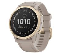 Garmin Fenix 6S Pro 010-02409-11 GPS Smartwatch Solar Beige/Gold 2022 Heart Rate Monitor