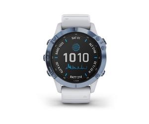 Garmin fenix 6S Pro Solar Edition White Silicone Strap Smartwatch